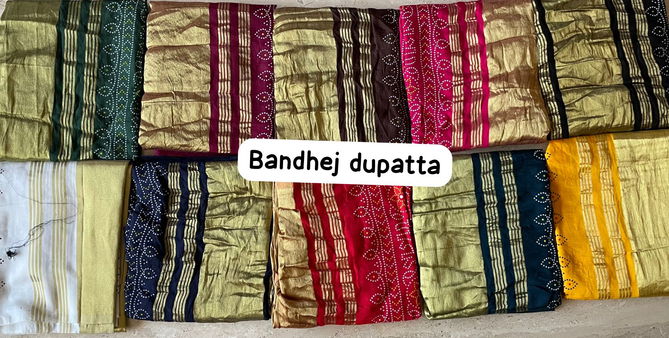 MB Banno Dupatta vol 2 Designer Print Bandhej Dupatta Wholesale Shop In Surat